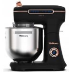Robot kuchenny planetarny WEBBER Futura XEF900 1800W z szatkownicą i maszynką do mięsa Czarny