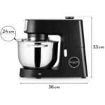 Robot planetarny MOZANO Kitchen Advanced 3200 W Czarny