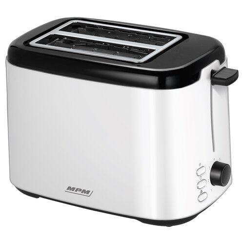 Toster MPM MTO-07 Biało-czarny