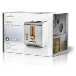 Toster NEDIS KABT510EWT Biały