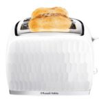 Toster RUSSELL HOBBS Honey Comb 26060-56 Biały