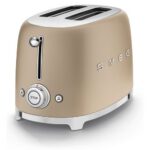 Toster SMEG TSF01CHMEU Złoty