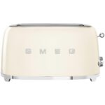 Toster SMEG TSF02CREU Kremowy