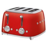 Toster SMEG TSF03RDEU Czerwony