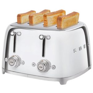 Toster SMEG TSF03SSEU Stalowy