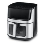 Air Fryer Frytkownica beztłuszczowa ZELMER ZAF8800 z podwójną grzałką, funkcją pary oraz dwoma okienkami do podglądu