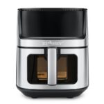 Air Fryer Frytkownica beztłuszczowa ZELMER ZAF8800 z podwójną grzałką, funkcją pary oraz dwoma okienkami do podglądu