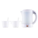Czajnik turystyczny MILLA HOME MTK100WE Biały 650W pojemność 0,6L 2 kubki