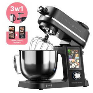 Robot kuchenny planetarny GÖTZE & JENSEN SB900K by Setti+ WiFi 1600W z kolorowym ekranem, przepisami i wbudowaną wagą